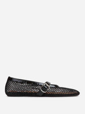 Alaïa Mujer Barcelona Bailarinas Planas Rejilla color Negro sku 802-000047 01 - Foto 1