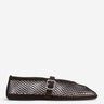 Alaïa Mujer Barcelona Bailarinas Planas Calados color Marrón Oscuro sku 802-000051 02 - Foto 1