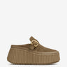 Chloé Mujer Barcelona Mules Cuña Nama color Camel sku 802-000055 01 - Foto 1