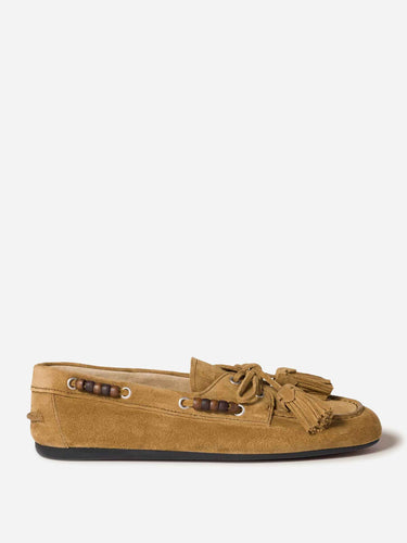 Miu Miu Mujer Barcelona Mocasines Deck Ante color Taupe sku 802-000066 01 - Foto 1