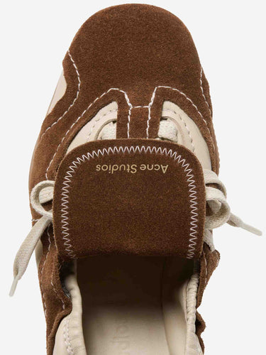 Acne Studios Mujer Barcelona Zapatillas Deportivas Ante color Marrón sku 802-000083 01 - Foto 5