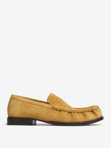 Dries Van Noten Mujer Barcelona Mocasines Fruncido Ante color Mostaza sku 802-000087 01 - Foto 1