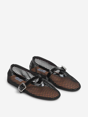 Alaïa Mujer Barcelona Bailarinas Planas Calados color Negro sku 802-000092 01 - Foto 2