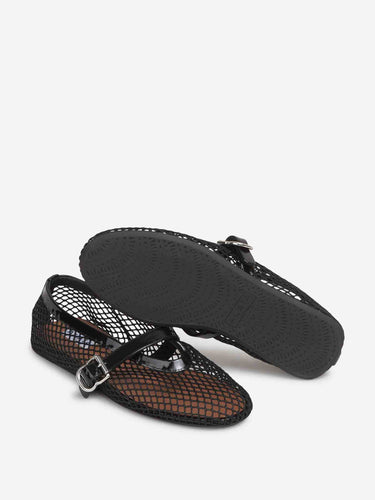 Alaïa Mujer Barcelona Bailarinas Planas Calados color Negro sku 802-000092 01 - Foto 4