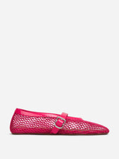 Alaïa Mujer Barcelona Bailarinas Planas Calados color Fúcsia sku 802-000092 02 - Foto 1