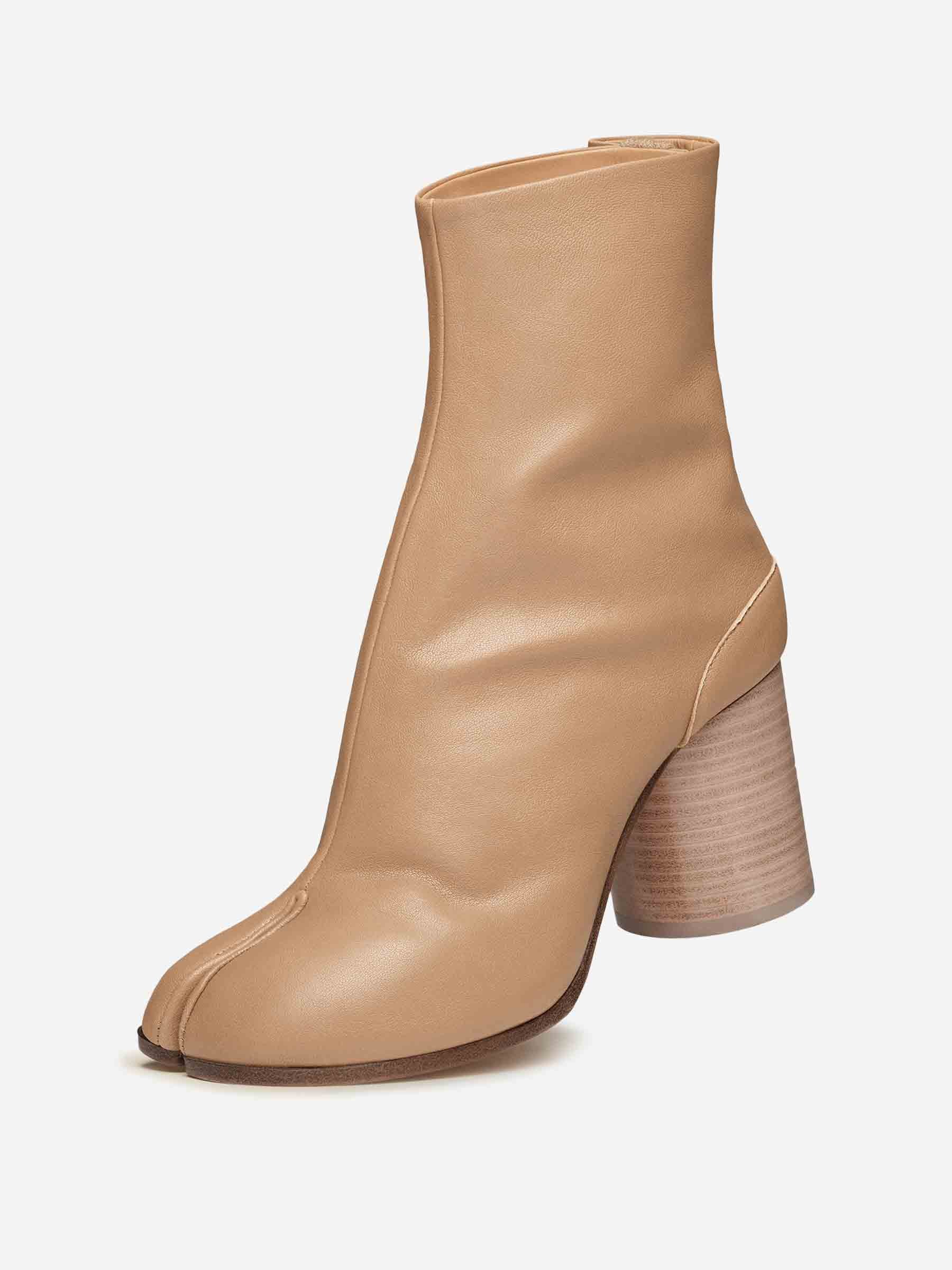 Maison Margiela Mujer Barcelona Botines Tabi Piel color Caramelo sku 805-000773 01 - Foto 1