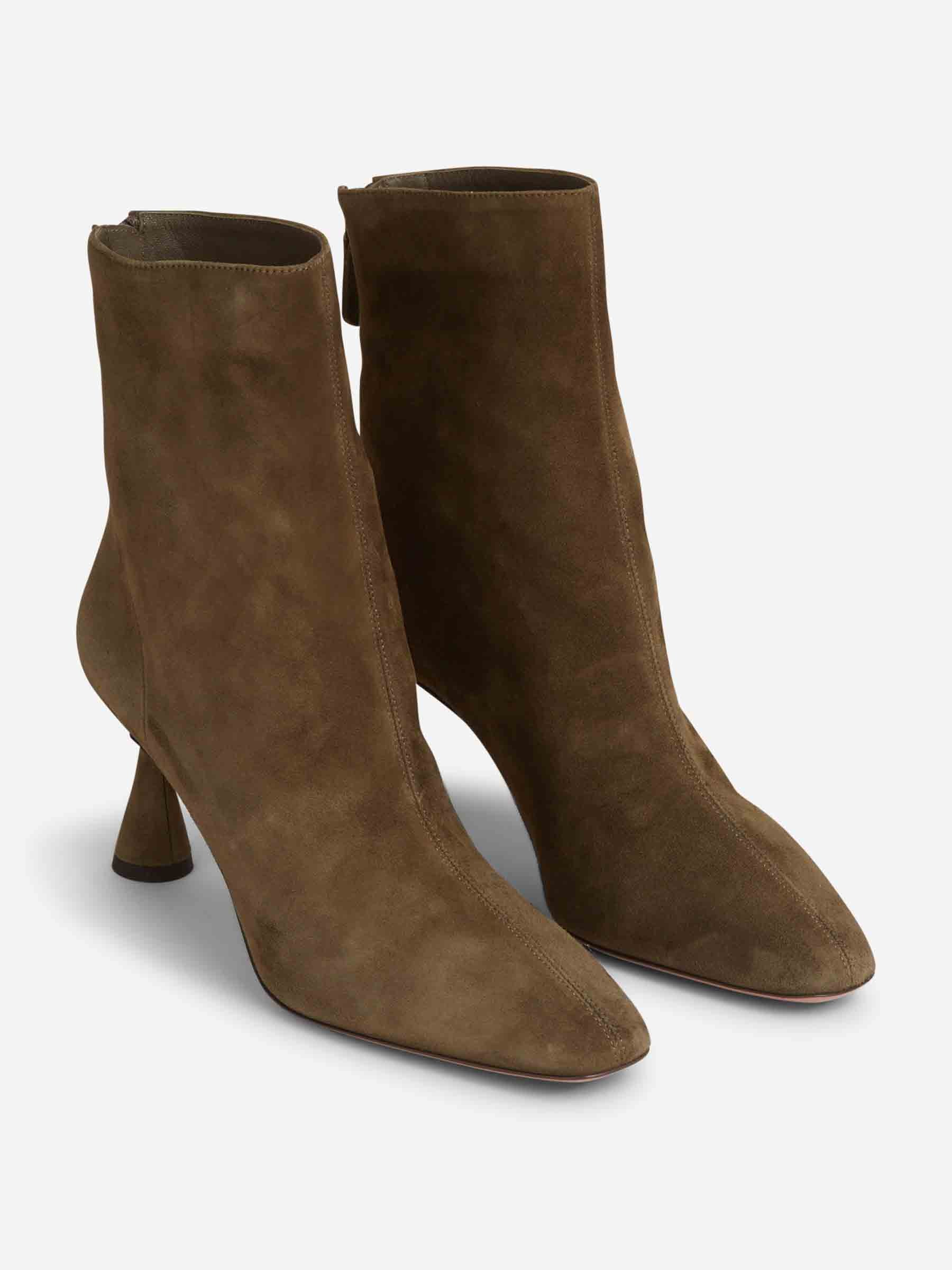 Aquazzura Mujer Barcelona Botines Amore Bootie 75 color Verde Militar sku 805-000775 01 - Foto 2