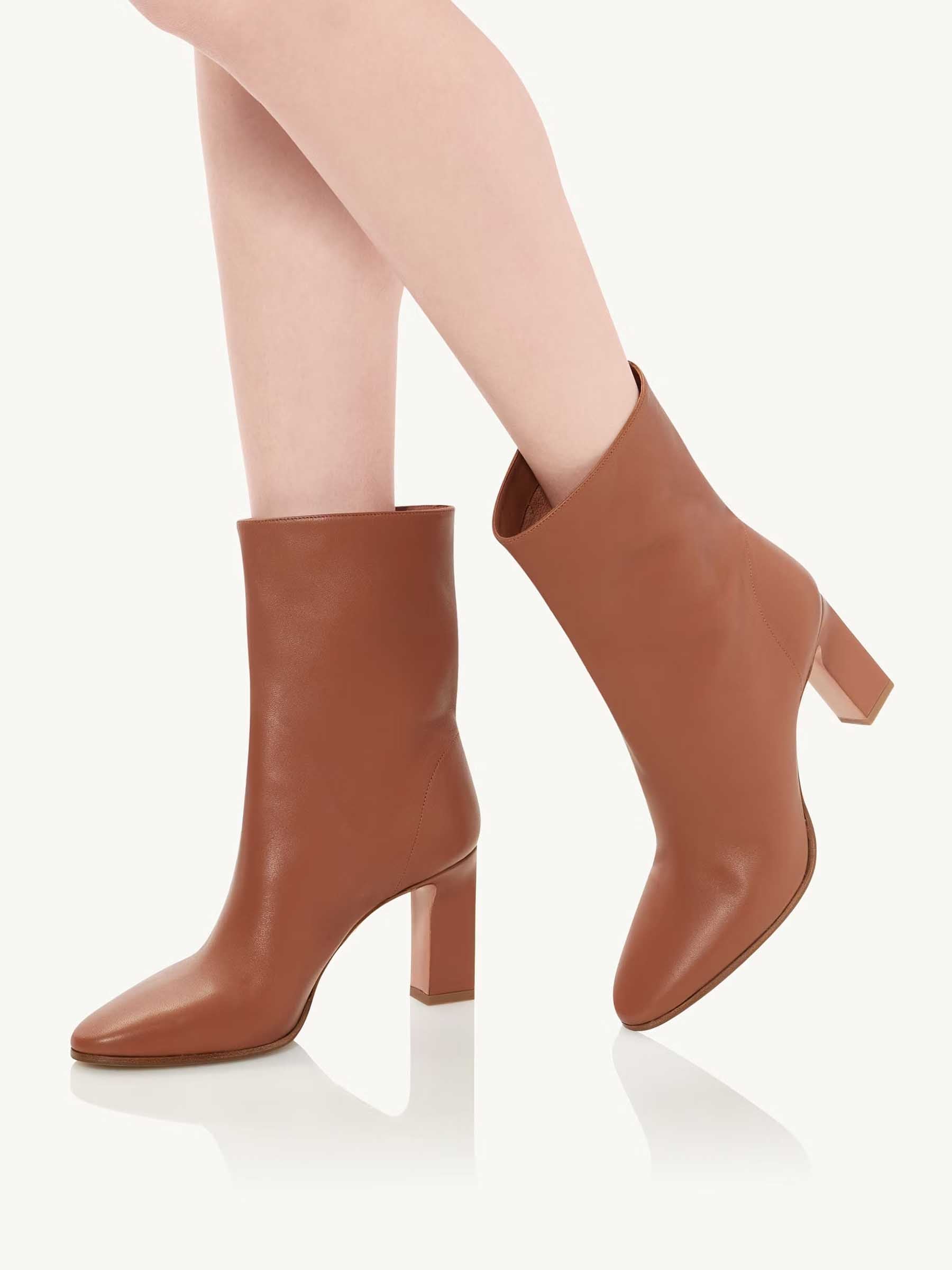 Aquazzura Mujer Barcelona Botines Manzoni Bootie 85 color Marrón sku 805-000776 01 - Foto 2