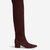 Gianvito Rossi Mujer Barcelona Botas Altas Ante color Burdeos sku 805-000784 01 - Foto 1