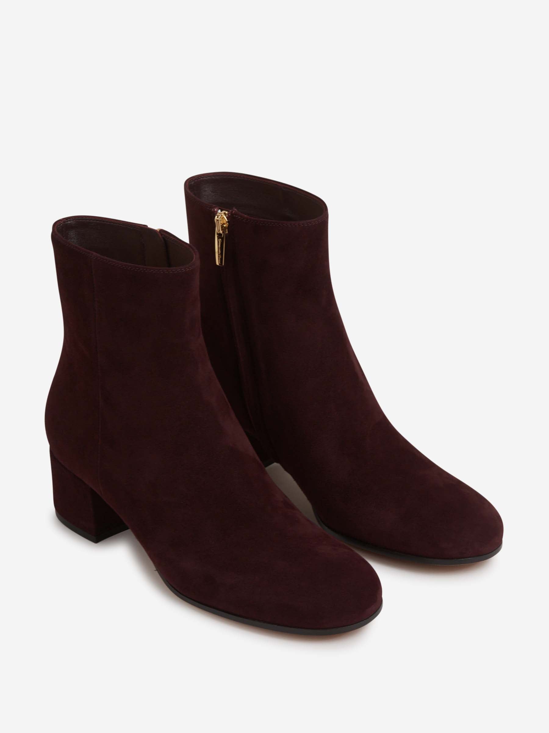 Gianvito Rossi Mujer Barcelona Botines Joelle 45 color Burdeos sku 805-000785 01 - Foto 2