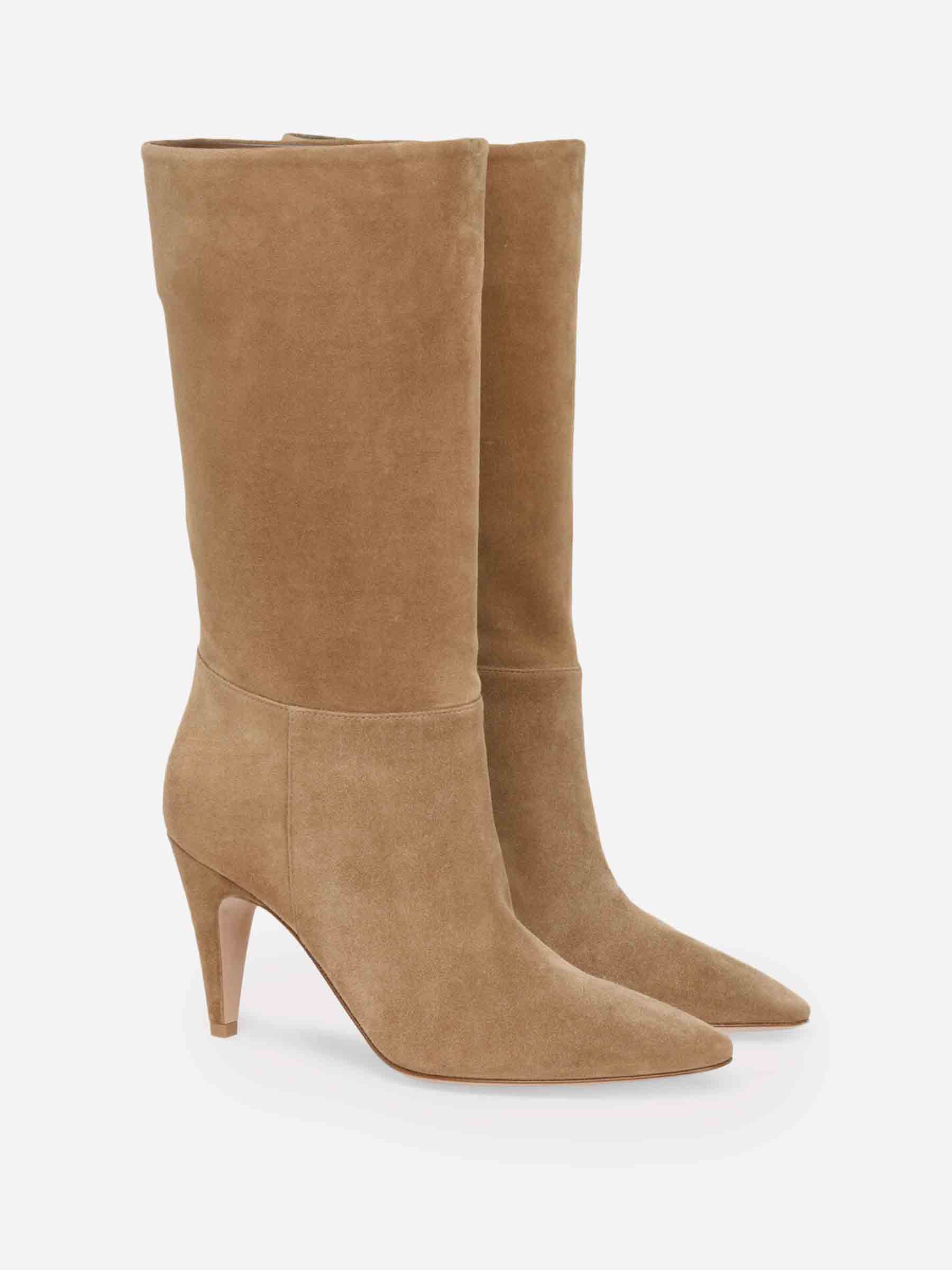 Gianvito Rossi Mujer Barcelona Botines Elise color Camel sku 805-000788 01 - Foto 1