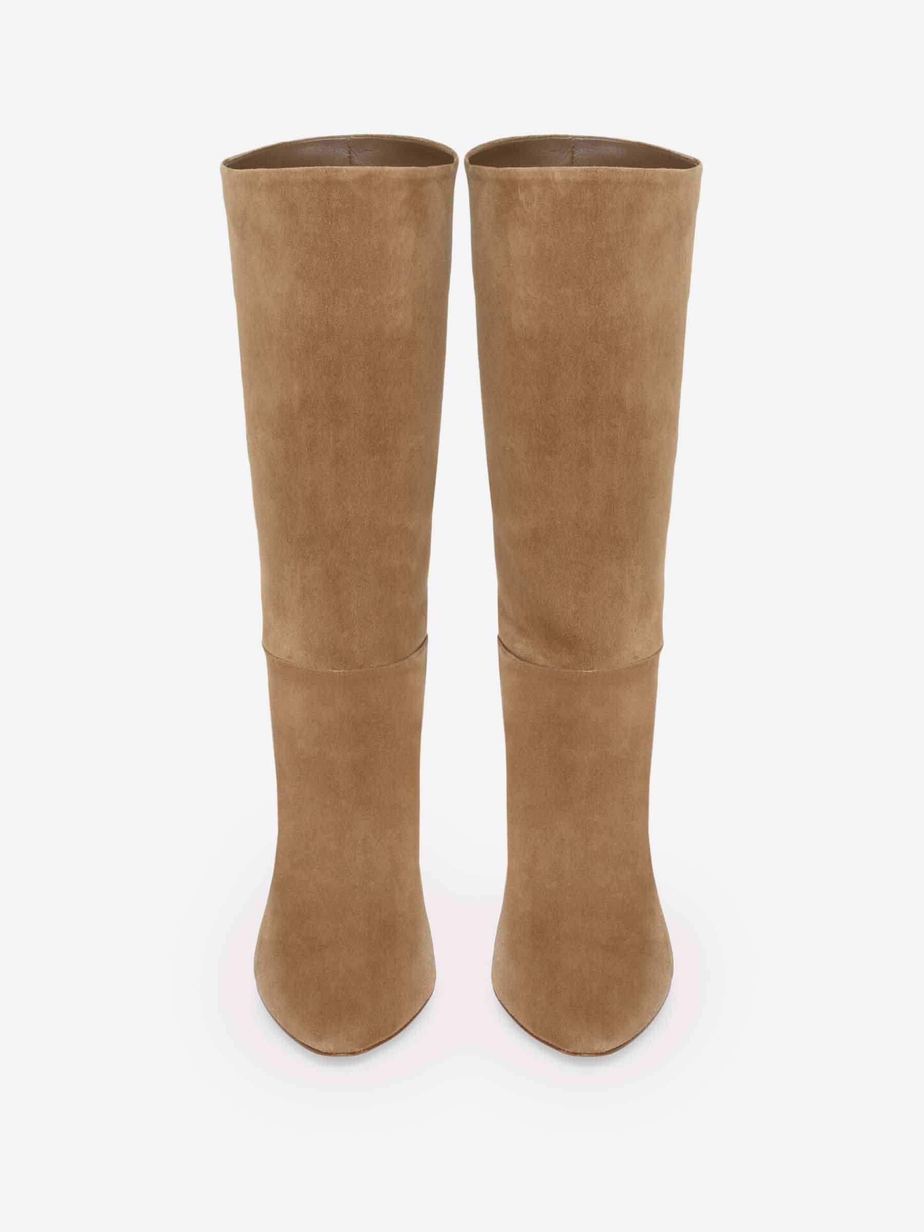 Gianvito Rossi Mujer Barcelona Botines Elise color Camel sku 805-000788 01 - Foto 2