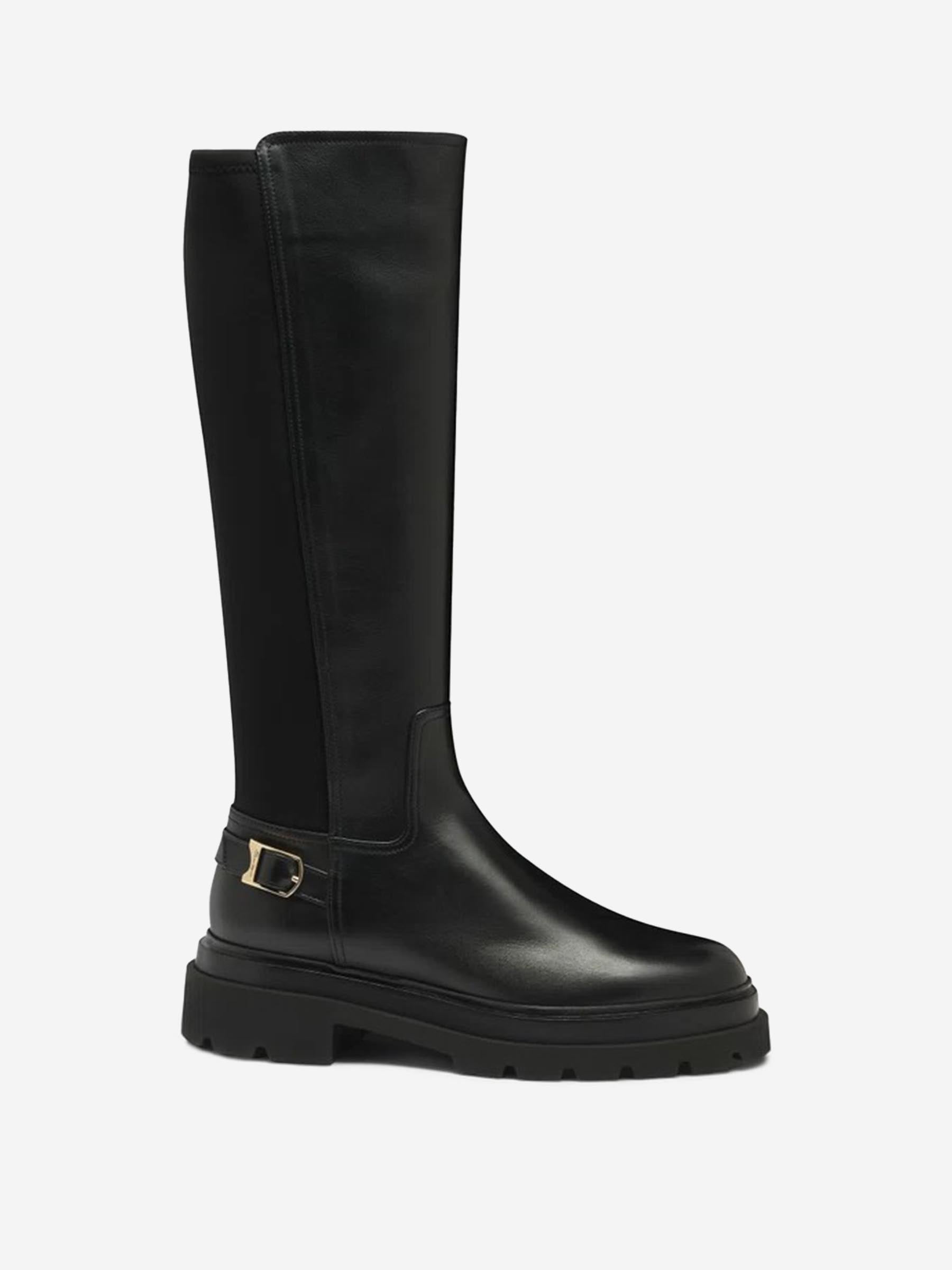 Santoni Mujer Barcelona Botas Altas Piel color Negro sku 805-000790 01 - Foto 1