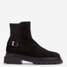 Santoni Mujer Barcelona Botas Ante Hebilla color Negro sku 805-000793 01 - Foto 1