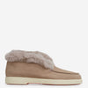Santoni Mujer Barcelona Botines Mocasines Hadeel color Taupe sku 805-000796 01 - Foto 1
