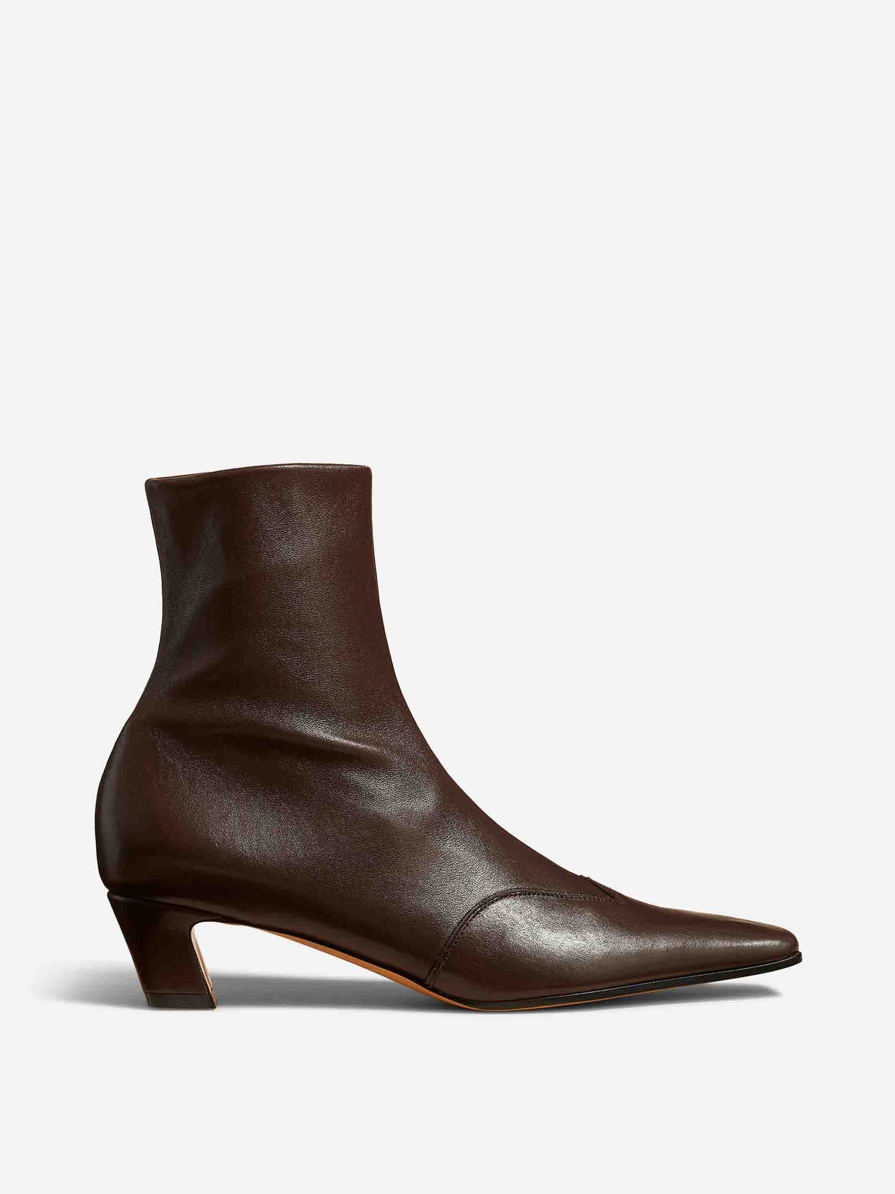 Khaite Mujer Barcelona Botines Vaqueros Nevada color Marrón Oscuro sku 805-000799 01 - Foto 1