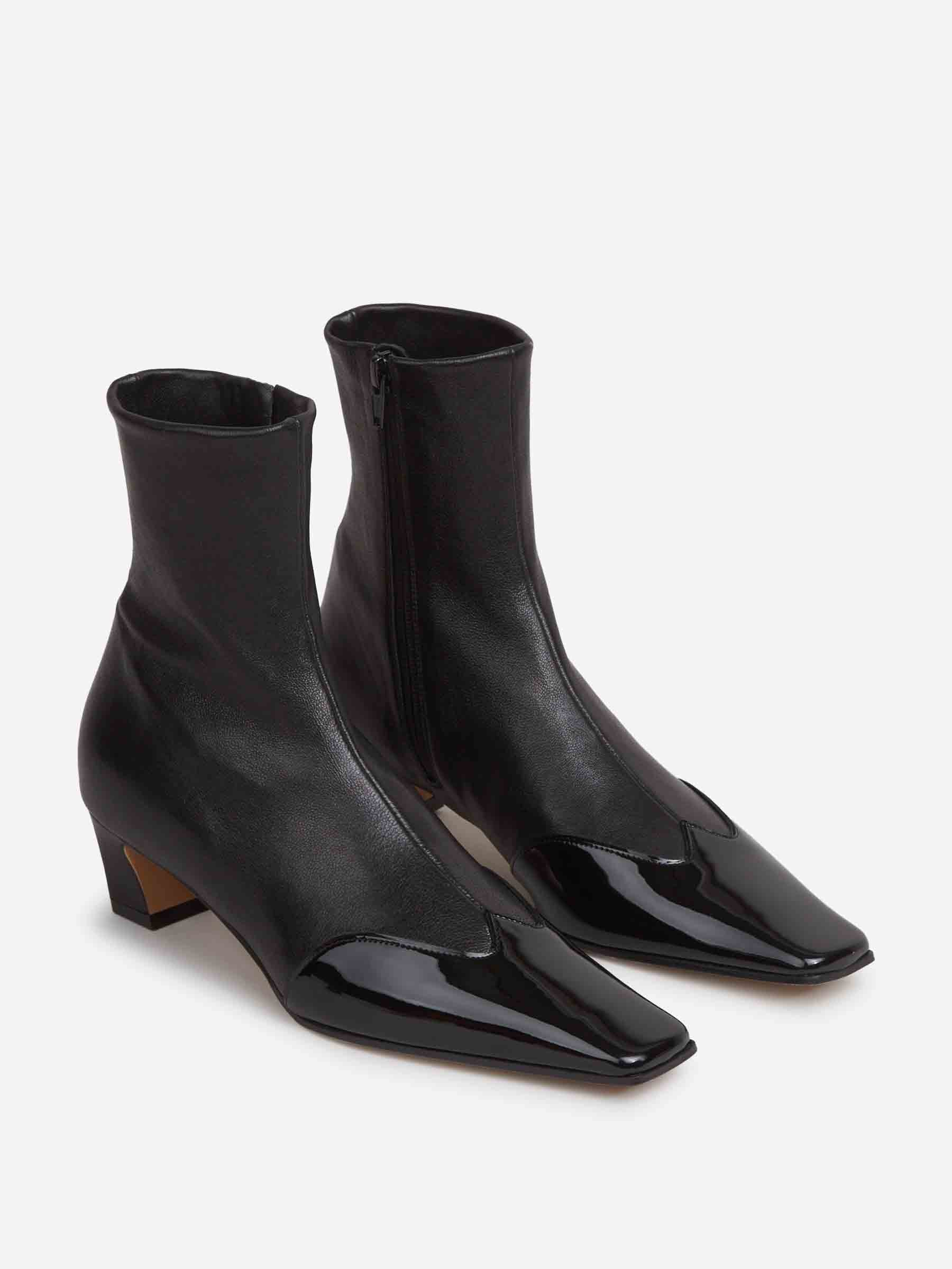 Khaite Mujer Barcelona Botines Nevada color Negro sku 805-000802 01 - Foto 2