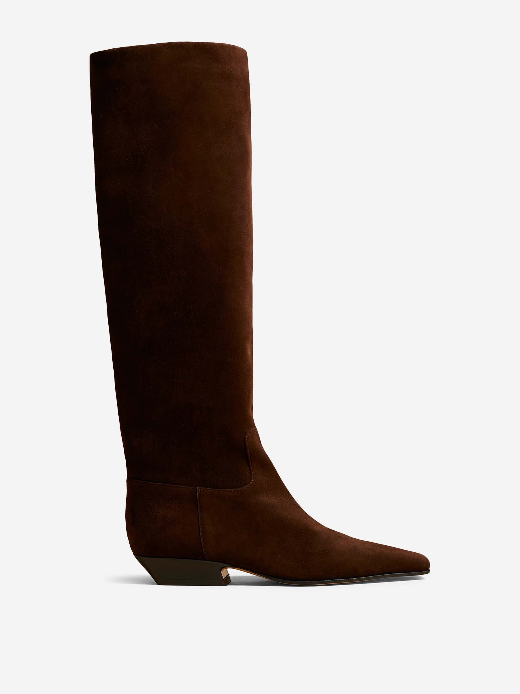 Khaite Mujer Barcelona Botas Altas Marga color Marrón Oscuro sku 805-000803 01 - Foto 1