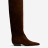 Khaite Mujer Barcelona Botas Altas Marga color Marrón Oscuro sku 805-000803 01 - Foto 1