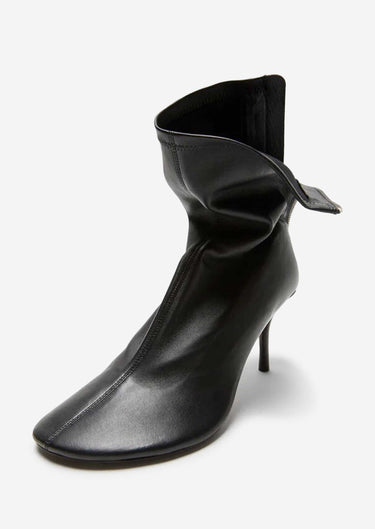 Acne Studios Mujer Barcelona Botín Tacón Piel color Negro sku 805-000808 01 - Foto 2