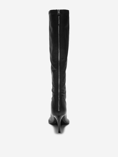 Acne Studios Mujer Barcelona Botas Altas Cuero color Negro sku 805-000809 01 - Foto 3