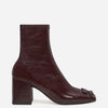 Courrèges Mujer Barcelona Botines de vinilo color Burdeos sku 805-000810 01 - Foto 1
