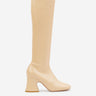 Chloé Mujer Barcelona Botas Tacón Janis color Beige sku 805-000812 01 - Foto 1