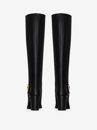 Saint Laurent Mujer Barcelona Botas Altas Julia color Negro sku 805-000820 01 - Foto 3