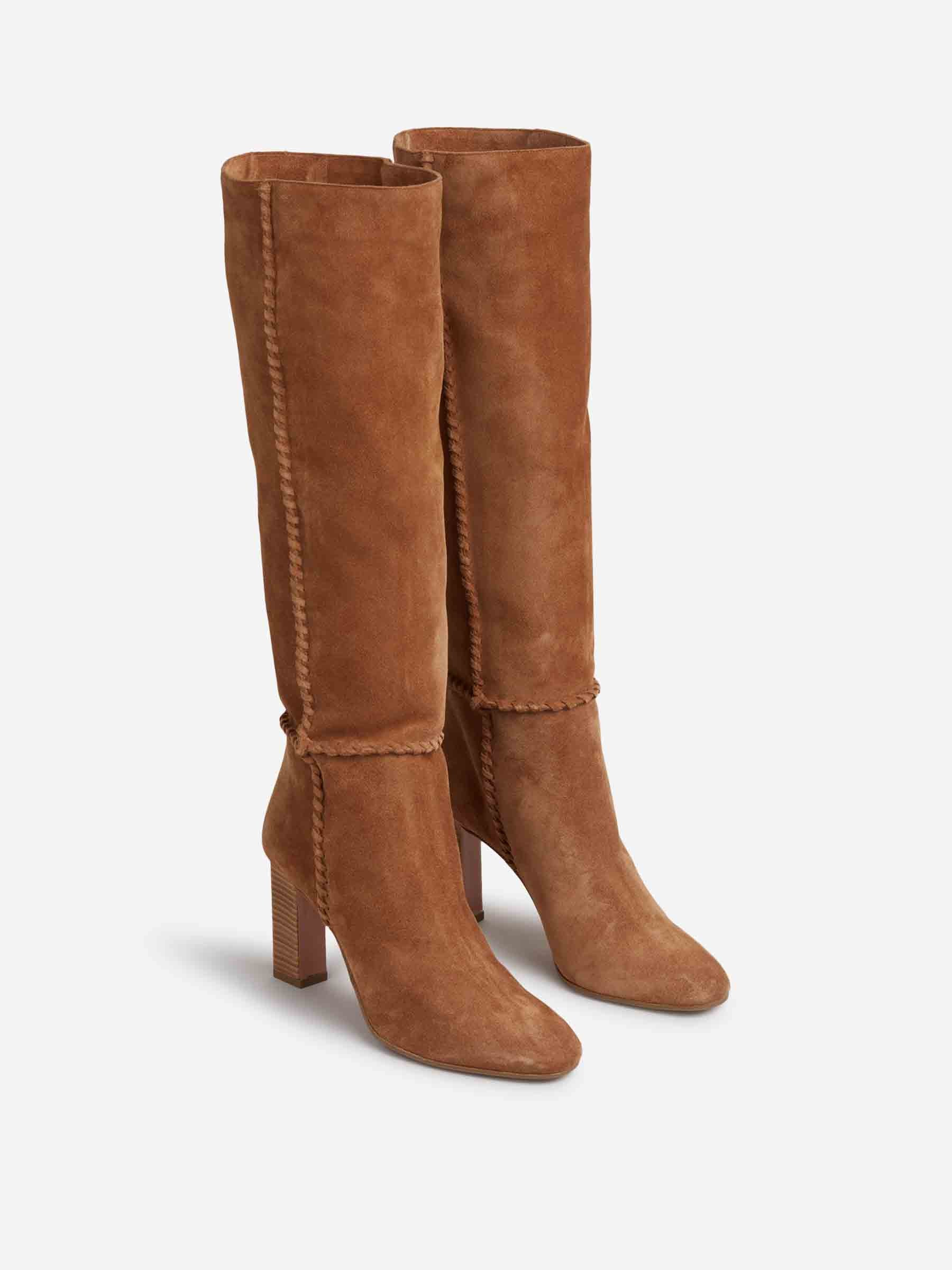 Aquazzura Mujer Barcelona Botas Indy 85 color Camel sku 805-000822 01 - Foto 2