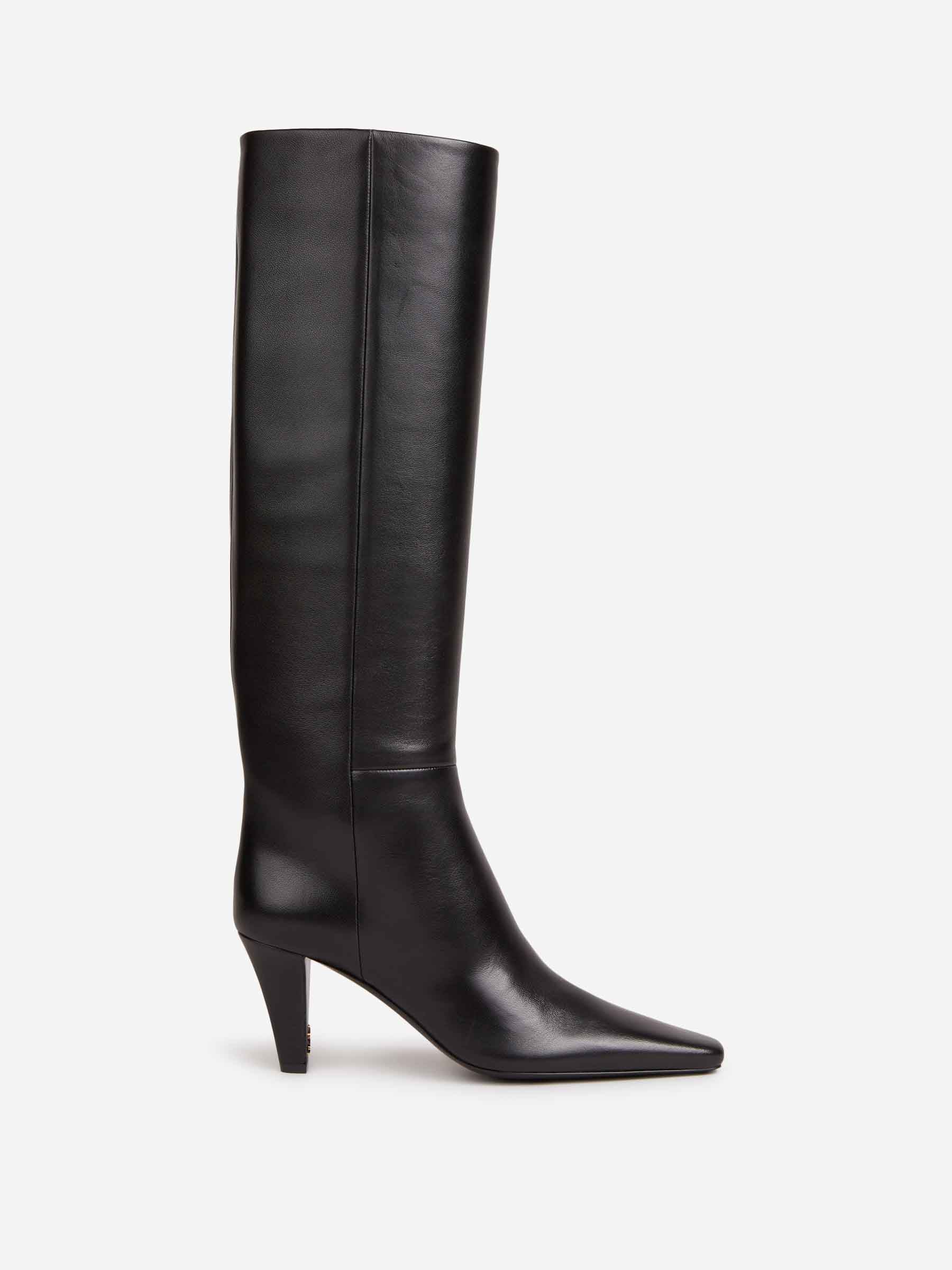 Saint Laurent Mujer Barcelona Botas Jil Punta Piel color Negro sku 805-000827 01 - Foto 1