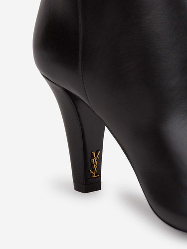 Saint Laurent Mujer Barcelona Botas Jil Punta Piel color Negro sku 805-000827 01 - Foto 6