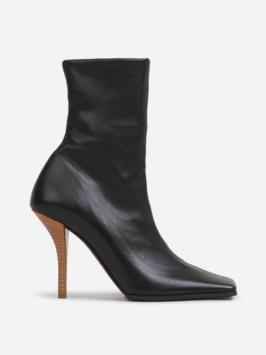 Alaïa Mujer Barcelona Botines Cuadrados Piel color Negro sku 805-000828 01 - Foto 1