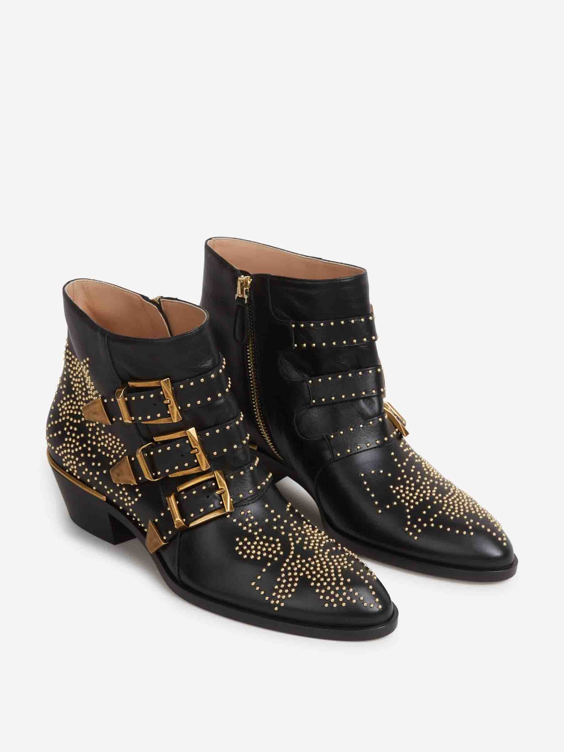 Chloé Mujer Barcelona Botines Susanna color Negro sku 805-000829 01 - Foto 2