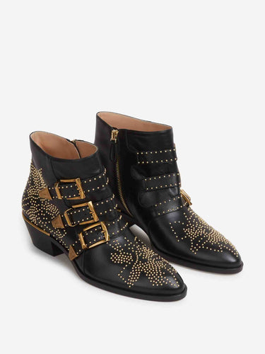 Chloé Mujer Barcelona Botines Susanna color Negro sku 805-000829 01 - Foto 2