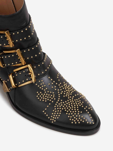 Chloé Mujer Barcelona Botines Susanna color Negro sku 805-000829 01 - Foto 5