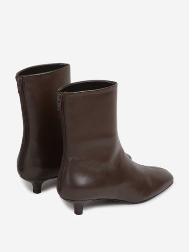 TOTEME Mujer Barcelona Botines Napa color Marrón Oscuro sku 805-000831 01 - Foto 3