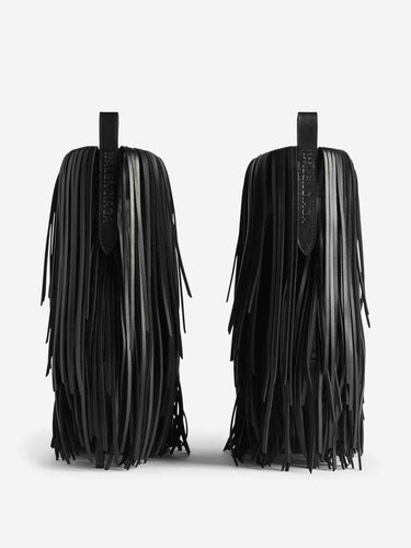 Balenciaga Mujer Barcelona Botines Avenue Fringe color Negro sku 805-000834 01 - Foto 4