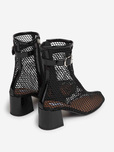 Alaïa Mujer Barcelona Botines Red 55 color Negro sku 805-000836 01 - Foto 3