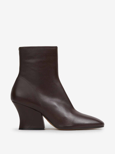 Jil Sander Mujer Barcelona Botines Piel color Marrón Oscuro sku 805-000839 01 - Foto 1
