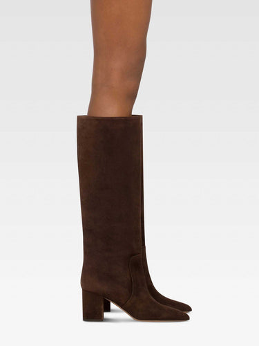 Paris Texas Mujer Barcelona Botas Anja 70 color Marrón Oscuro sku 805-000842 01 - Foto 3