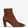 Roger Vivier Mujer Barcelona Botines BV Turtle 75 color Marrón sku 805-000869 01 - Foto 1