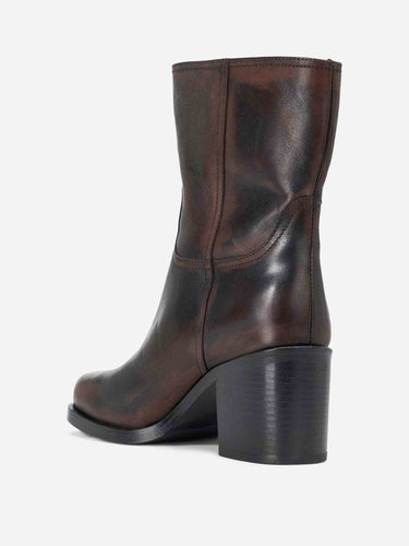 Staud Mujer Barcelona Botines Tacón Brooklyn color Marrón Oscuro sku 805-000871 01 - Foto 2