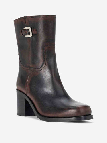 Staud Mujer Barcelona Botines Tacón Brooklyn color Marrón Oscuro sku 805-000871 01 - Foto 3