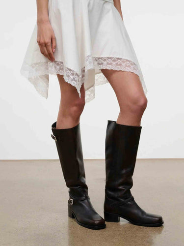 Staud Mujer Barcelona Botas Altas Brooklyn color Marrón Oscuro sku 805-000872 01 - Foto 2