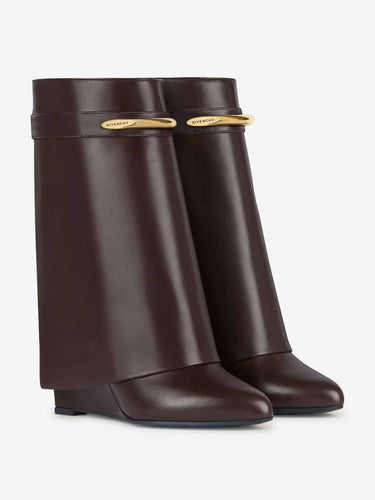 Givenchy Mujer Barcelona Botas Shark Pinch color Marrón Oscuro sku 805-000876 01 - Foto 2