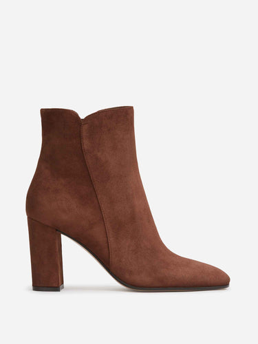 Gianvito Rossi Mujer Barcelona Botines Ante Lisa color Marrón sku 805-000881 01 - Foto 1