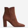 Gianvito Rossi Mujer Barcelona Botines Ante Lisa color Marrón sku 805-000881 01 - Foto 1