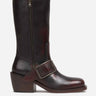 Dries Van Noten Mujer Barcelona Botas Piel Hebilla color Marrón Oscuro sku 805-000886 01 - Foto 1