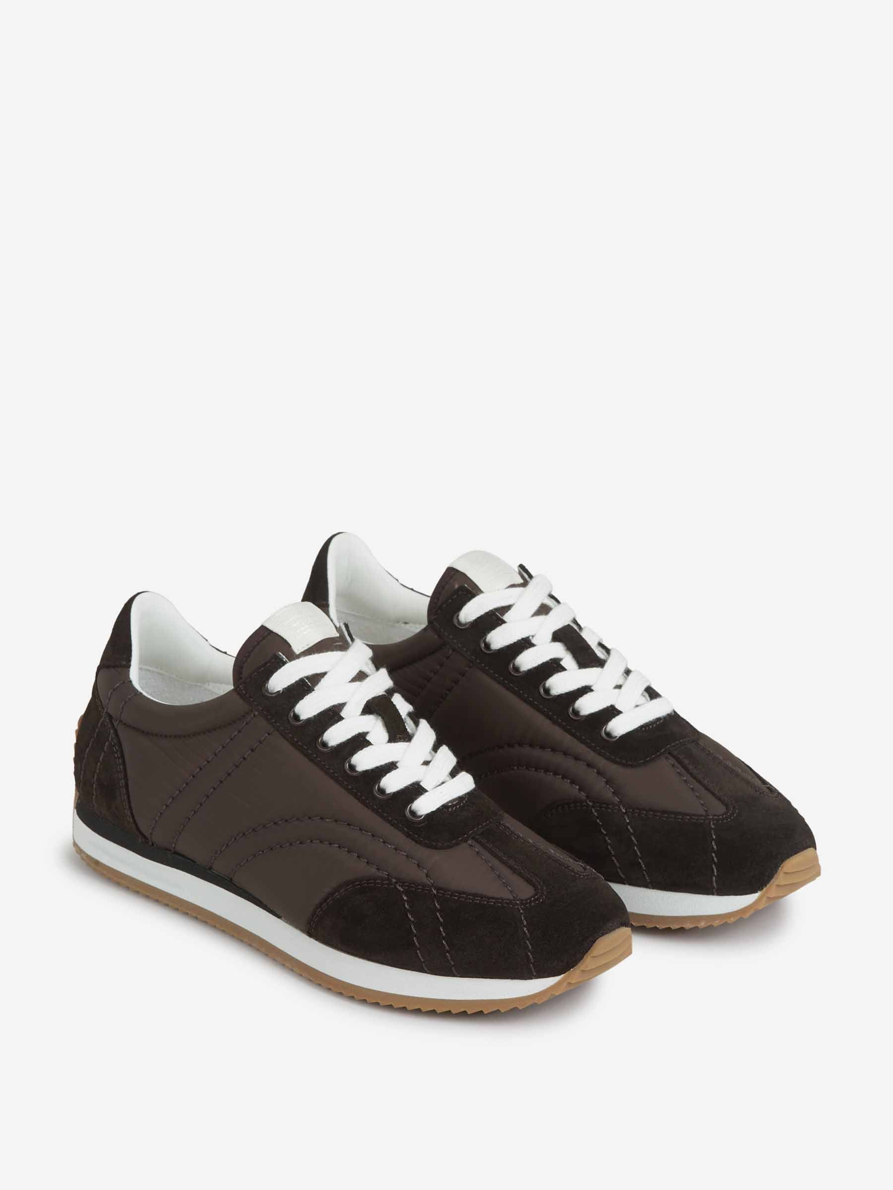 TOTEME Mujer Barcelona Sneakers Alcolchadas con Monograma color Marrón Oscuro sku 806-000372 01 - Foto 2