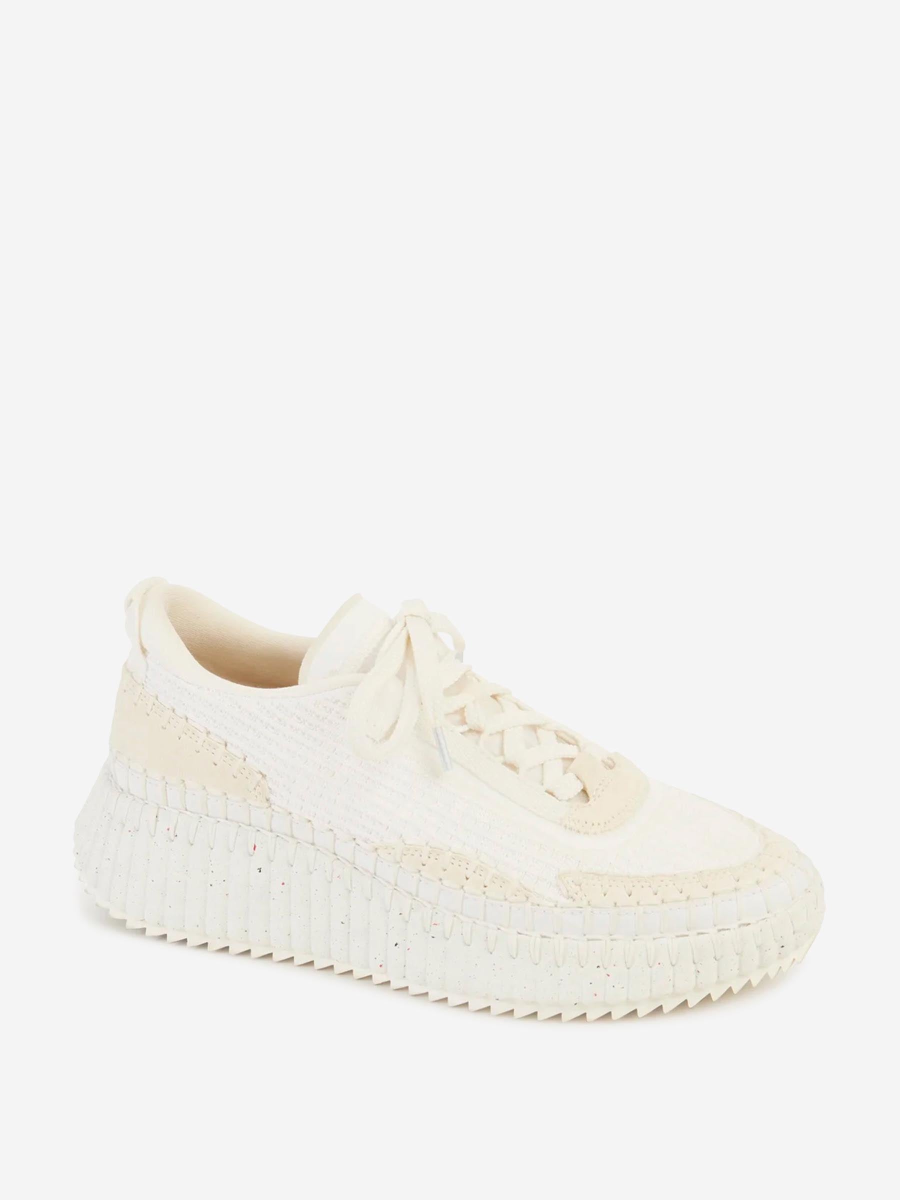 Chloé Mujer Barcelona Sneakers Ecológico Nama color Blanco sku 806-000384 01 - Foto 1